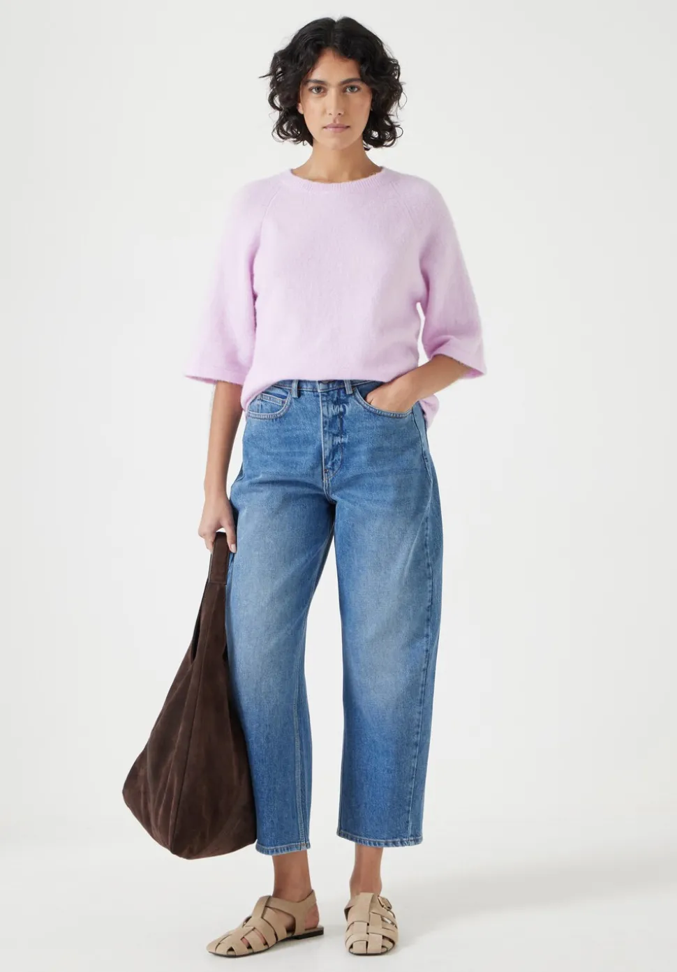 Lucia Knitted Crew Neck T-shirt