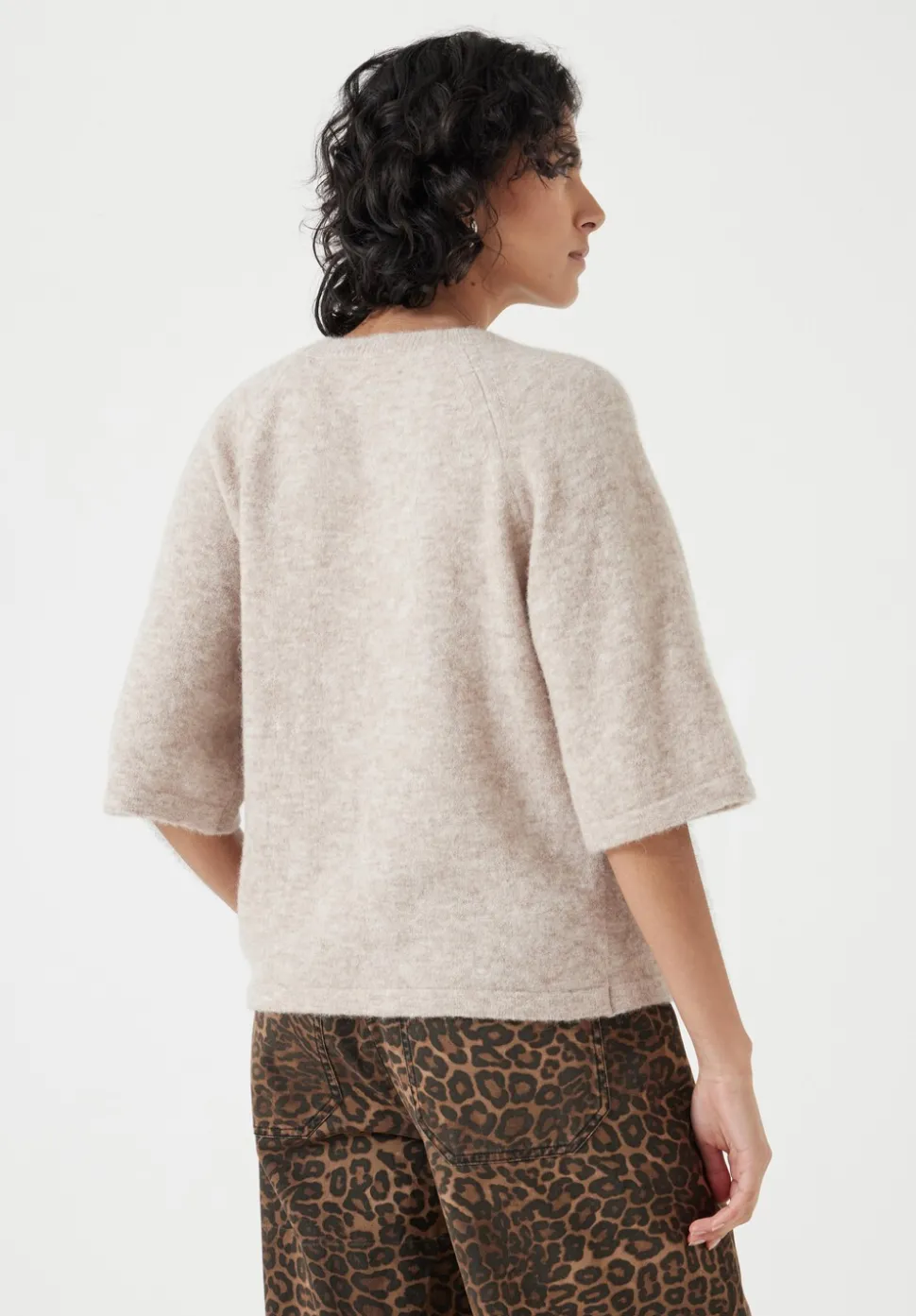 Lucia Knitted Crew Neck T-shirt