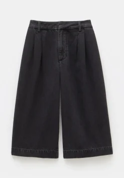 Lya Cropped Denim Bermuda Shorts