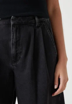 Lya Cropped Denim Bermuda Shorts