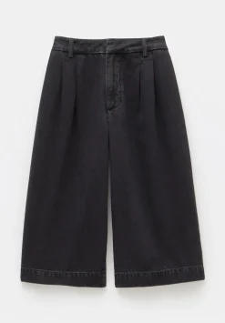Lya Cropped Denim Bermuda Shorts