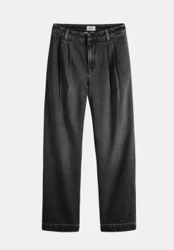 Lya Pleated Wide Leg Jeans