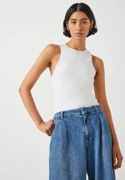 Lya Pleated Wide Leg Jeans