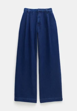 Lya Pleated Wide Leg Jeans