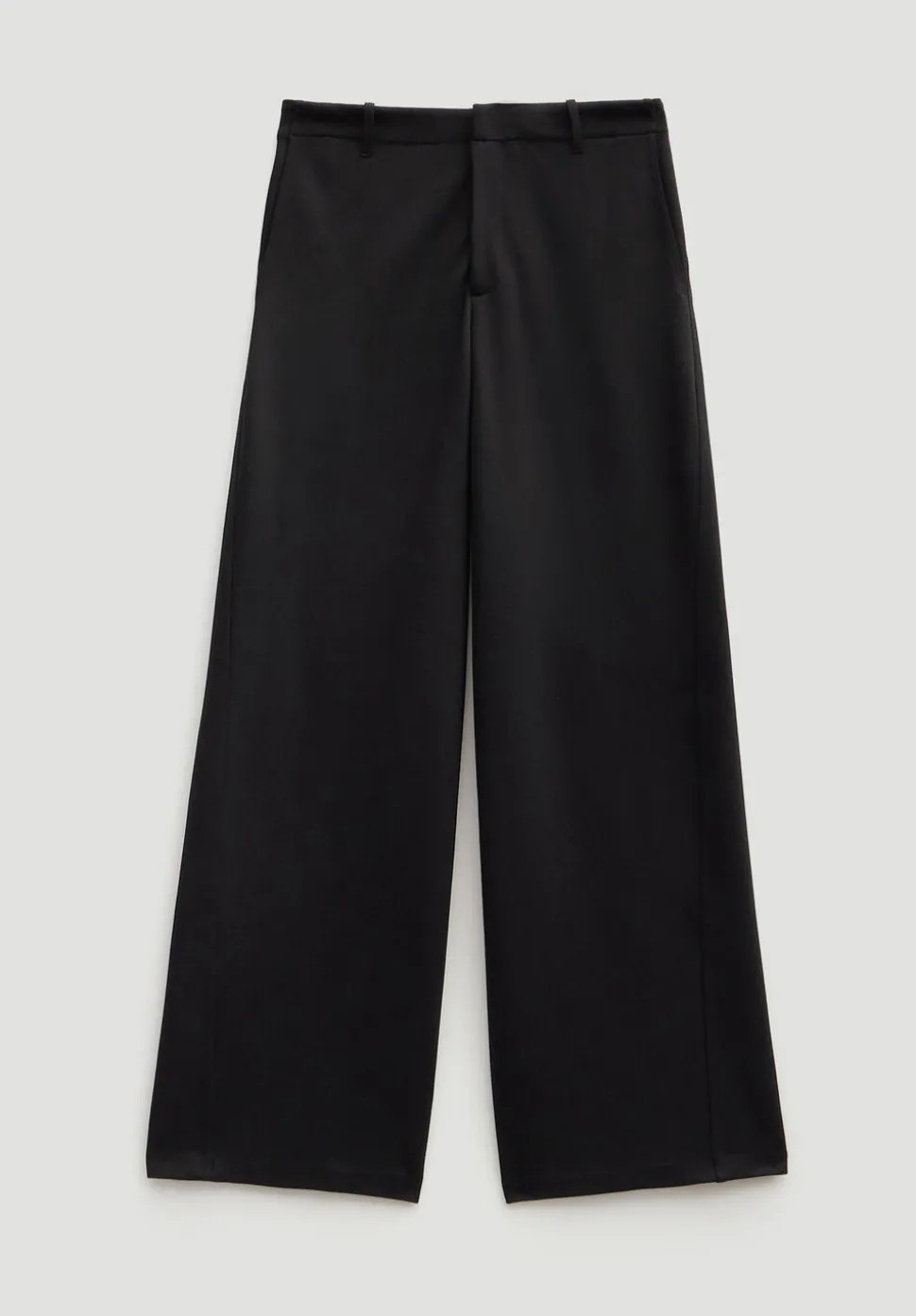 Lya Wool Blend Wide Leg Trousers