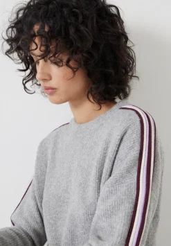 Lydia Ottoman Stripe Crew Neck Jumper