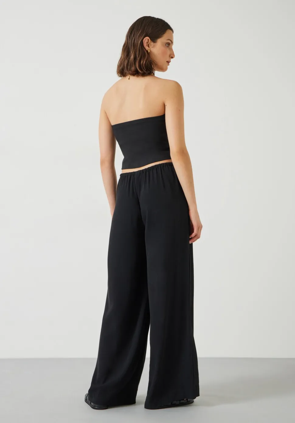 Lyra Oversized Tie Waist Trousers