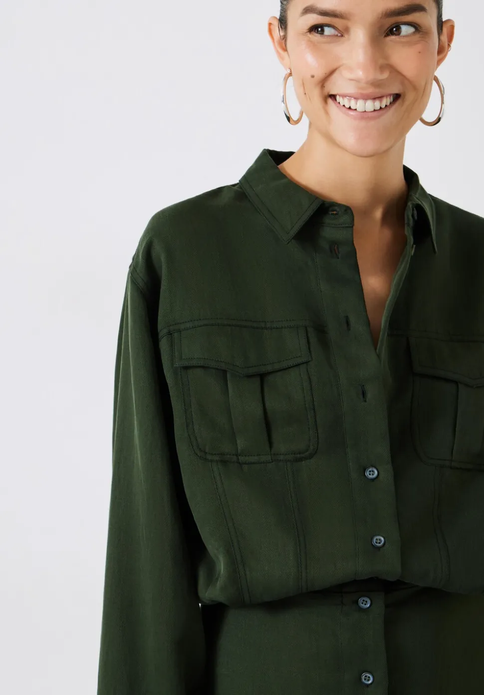 Maia Mini Utility Dress
