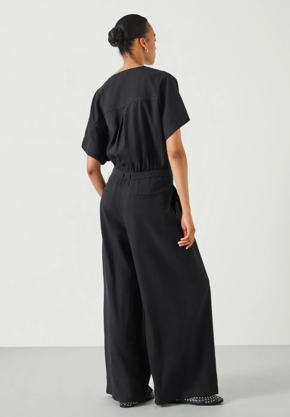 Marie Pleat Jumpsuit
