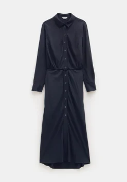 Martina Pinstripe Midi Dress