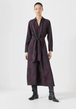 Maya Air Flow Front Tie Maxi Dress