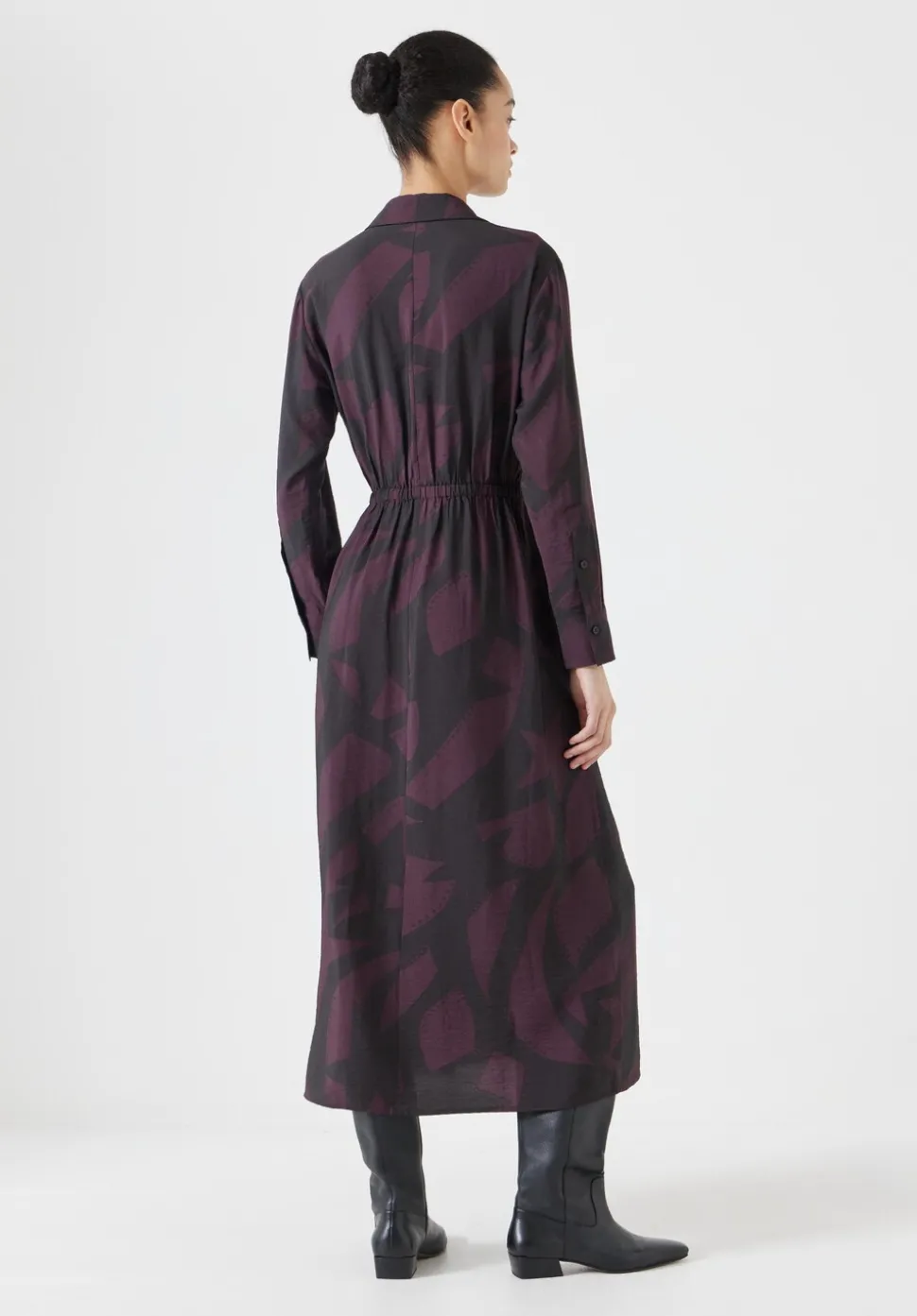 Maya Air Flow Front Tie Maxi Dress