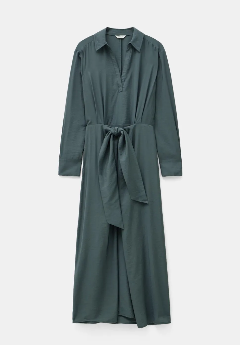 Maya Air Flow Front Tie Maxi Dress