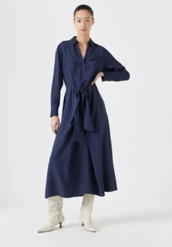 Maya Air Flow Front Tie Maxi Dress