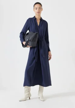 Maya Air Flow Front Tie Maxi Dress