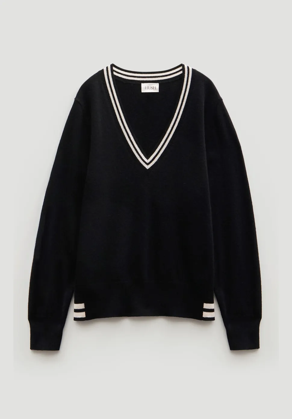 Merino Wool V Neck Jumper