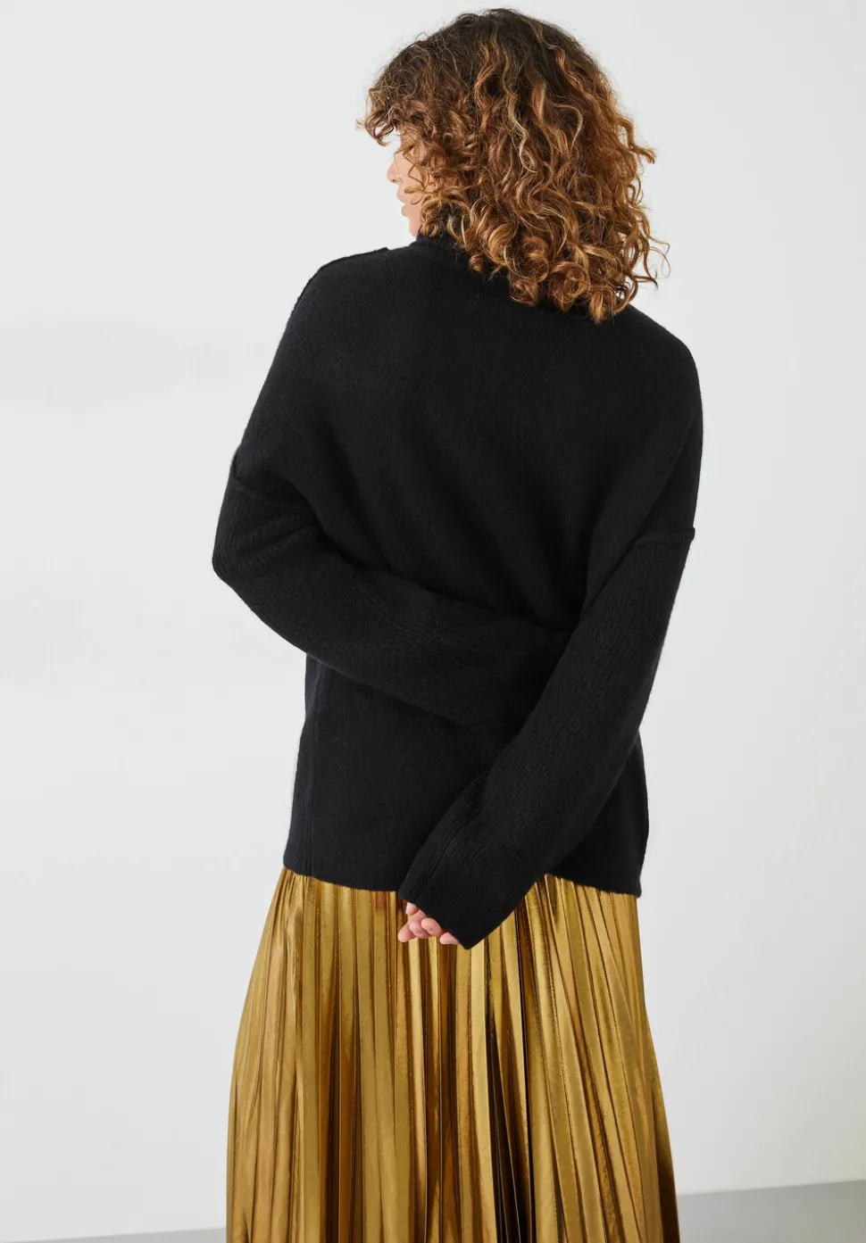 Meryl Roll Neck Wool Blend Jumper
