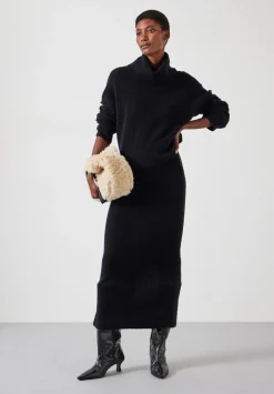 Meryl Wool Blend Cropped Roll Neck Jumper