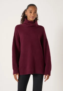 Meryl Wool Blend Roll Neck Jumper