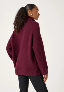 Meryl Wool Blend Roll Neck Jumper