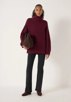 Meryl Wool Blend Roll Neck Jumper