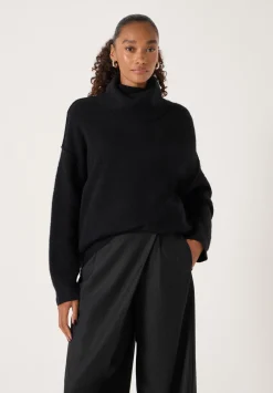 Meryl Wool Blend Roll Neck Jumper