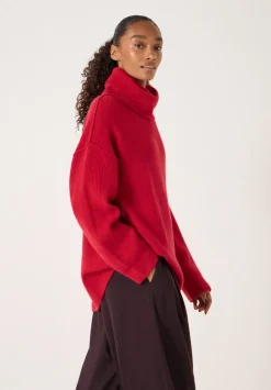Meryl Wool Blend Roll Neck Jumper
