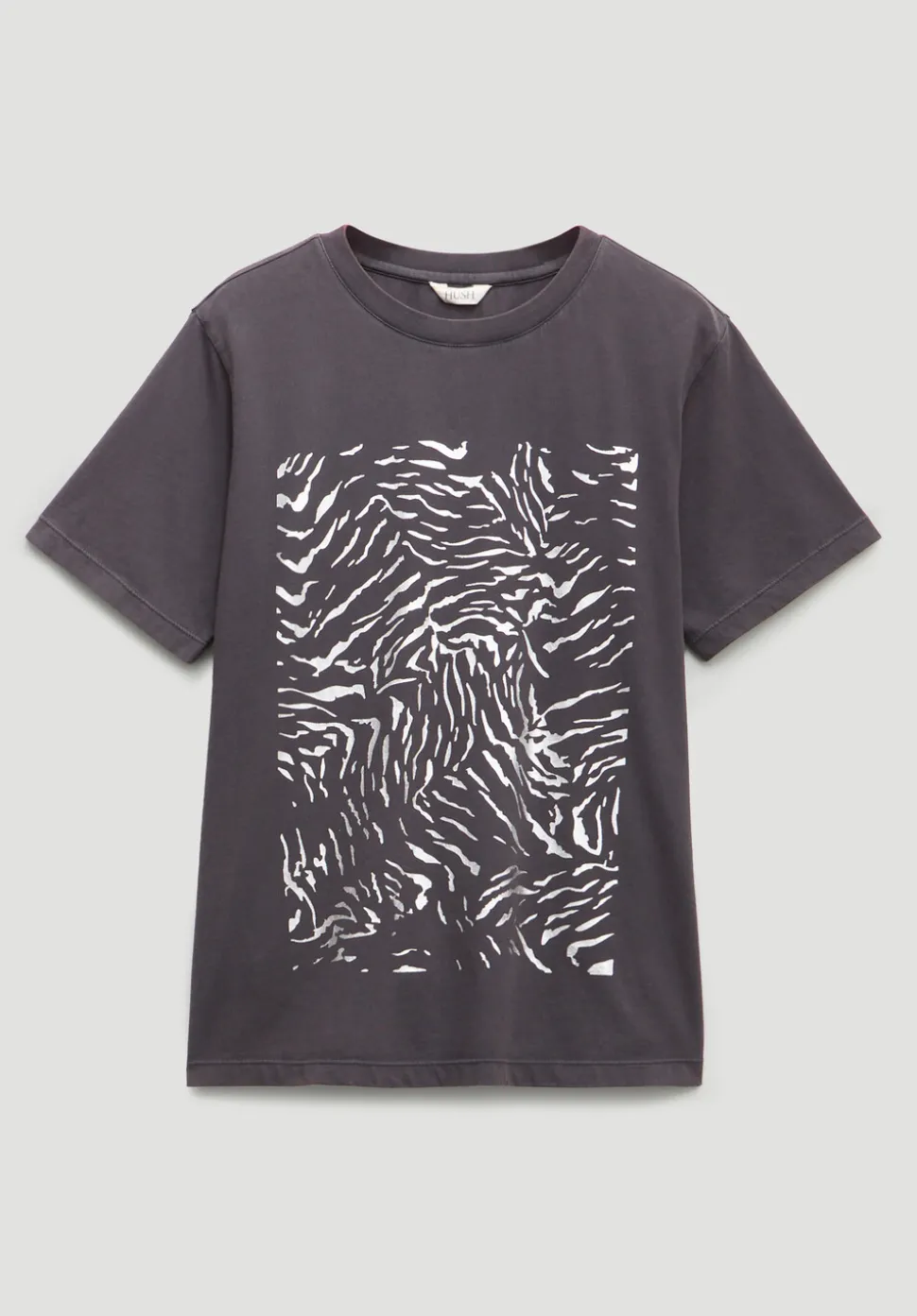 Metallic Tiger Graphic T-Shirt