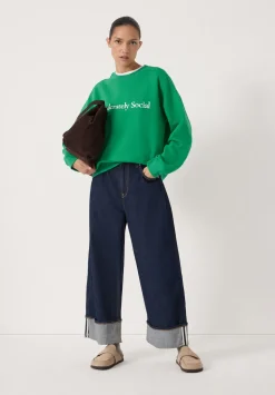 Moderately Social Graphic Sweatshirt