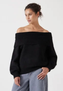 Molly Alpaca Blend Off Shoulder Jumper