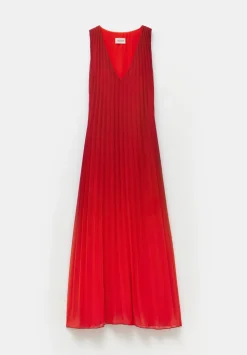 Molly Ombre Pleat Maxi Dress