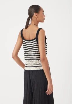 Mono Stitch Cotton Knitted Top