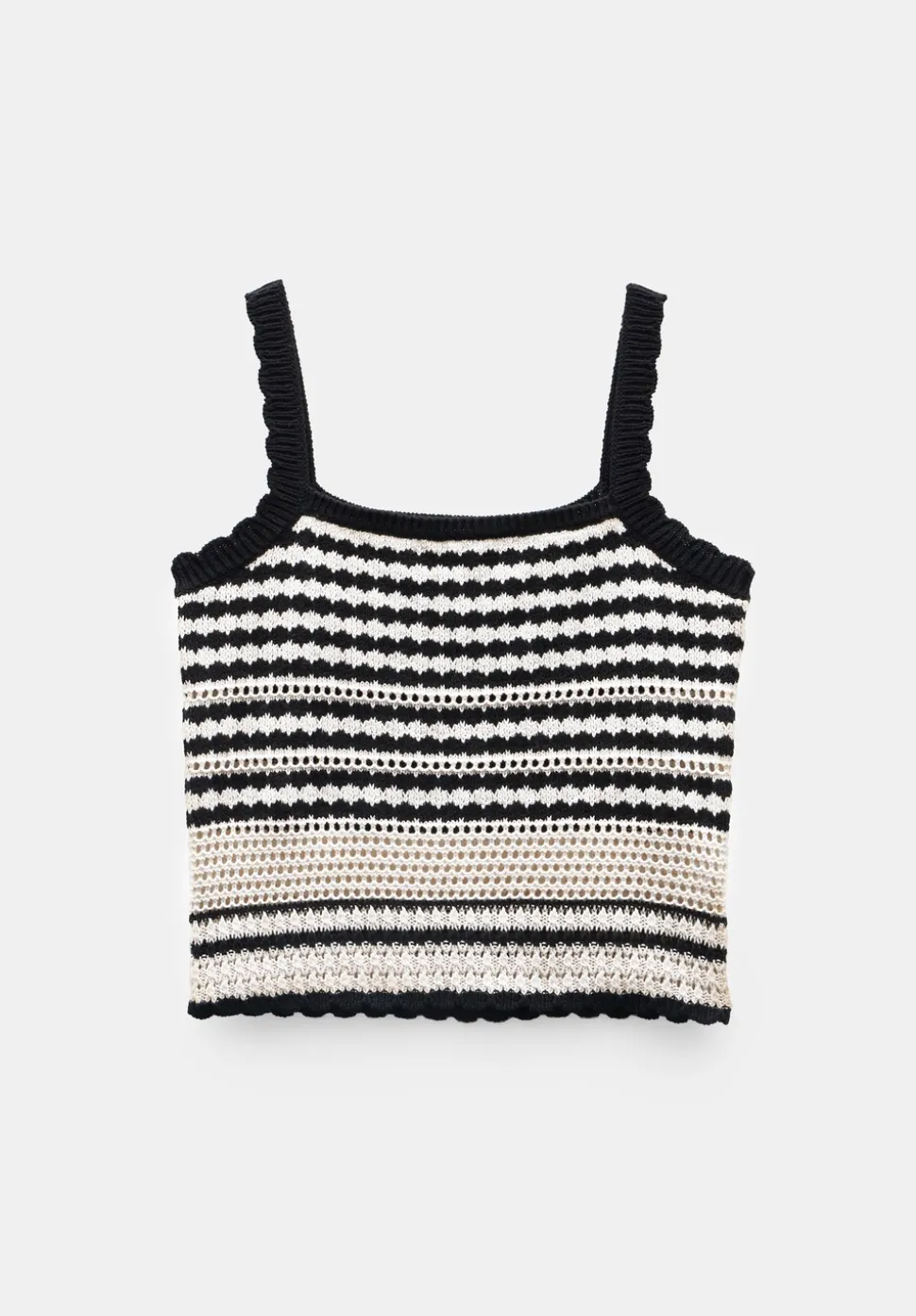Mono Stitch Cotton Knitted Top