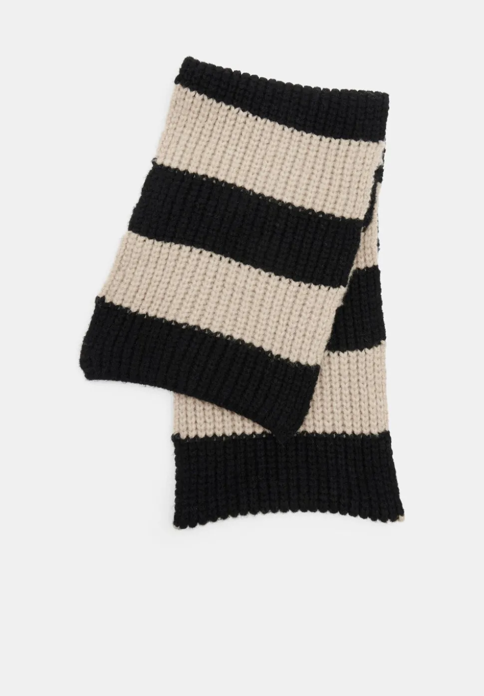 Morgan Knitted Stripe Scarf