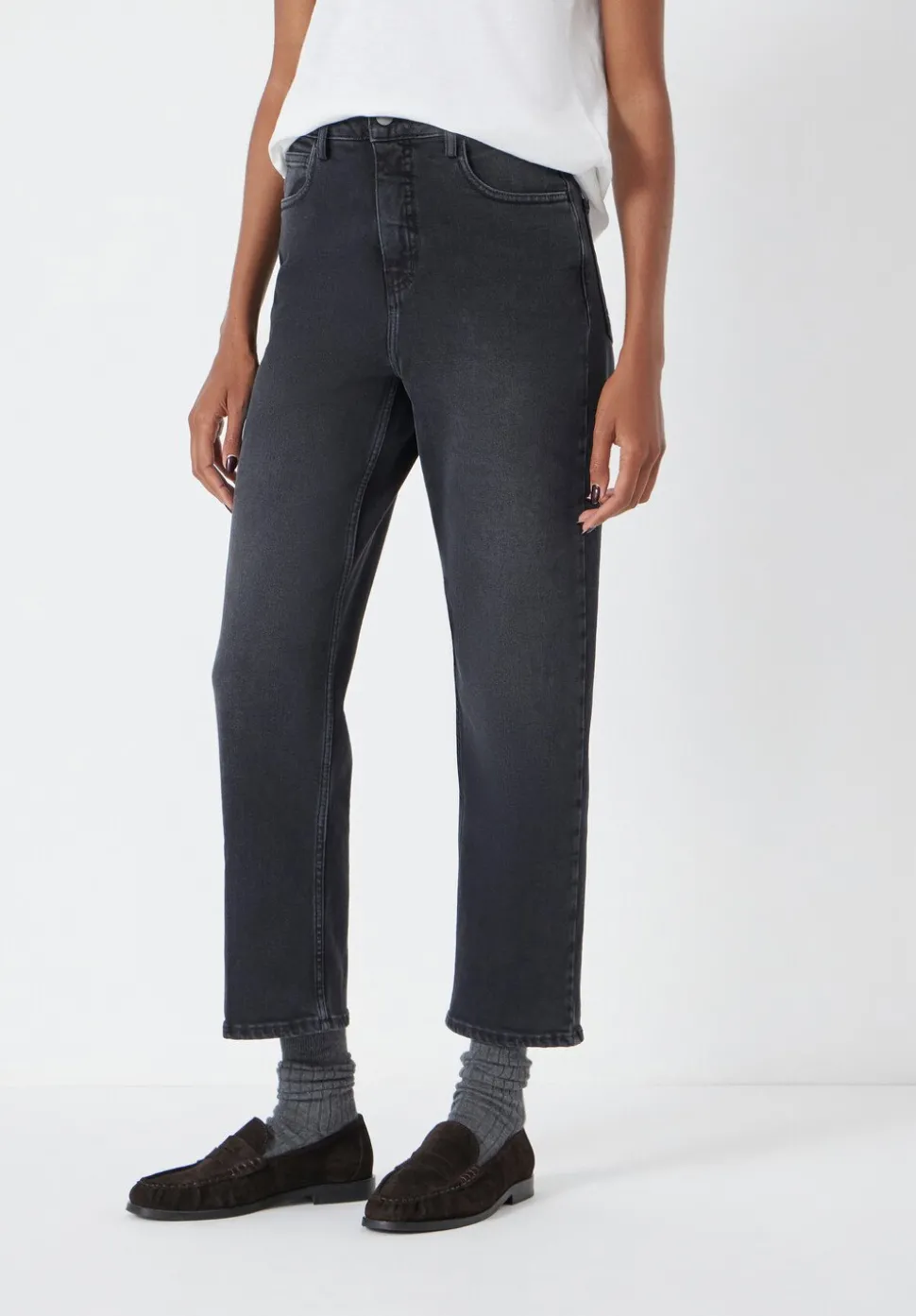 Nina Straight Crop Jeans