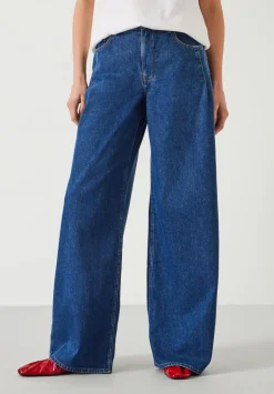 Nova Pintuck Wide Leg Jeans