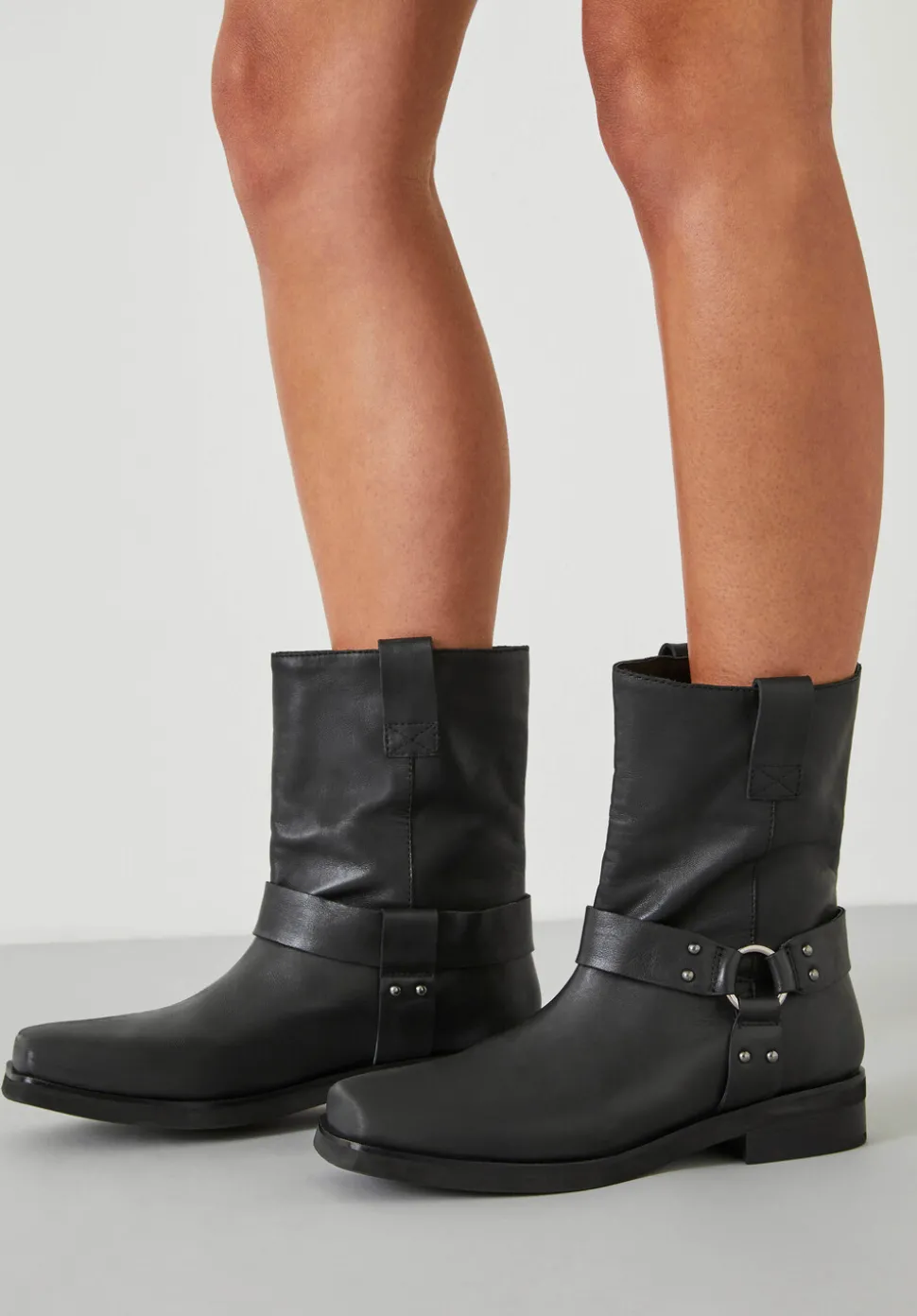 Oakley Leather Biker Boot