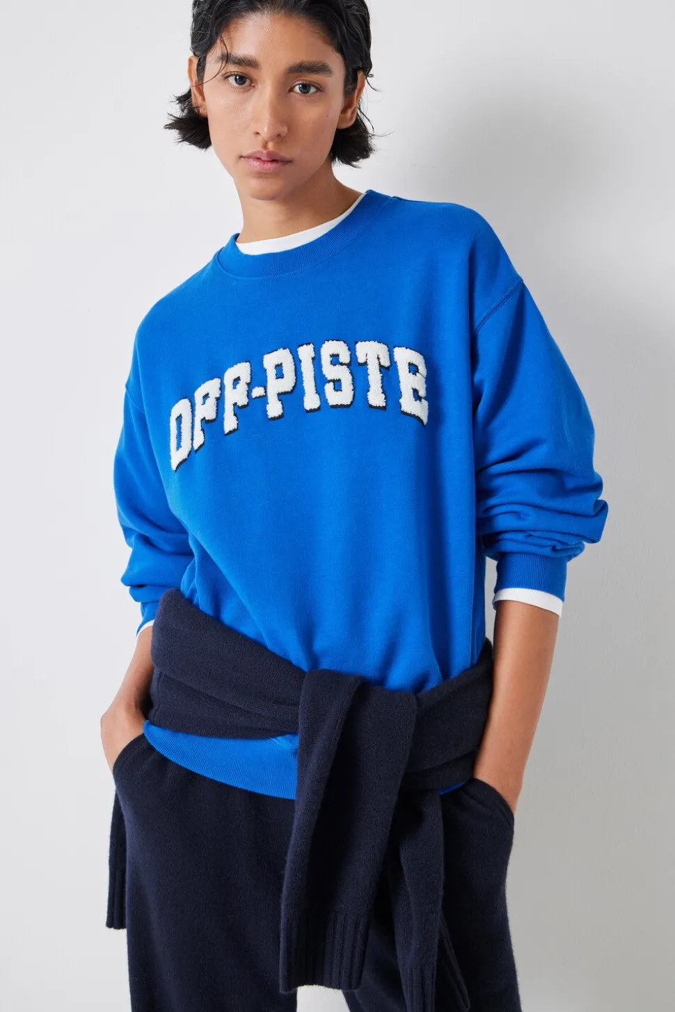Off-Piste Towelling Graphic Sweatshirt