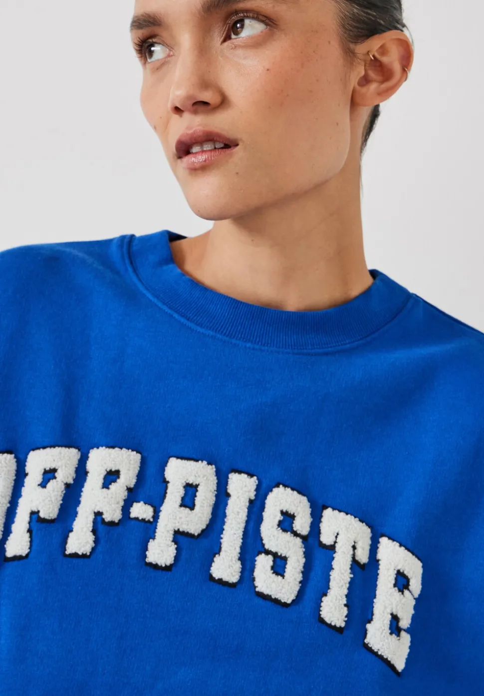Off-Piste Towelling Graphic Sweatshirt