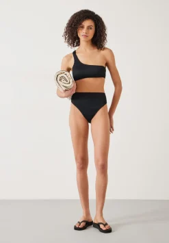 Olivia One Shoulder Rib Bikini Top