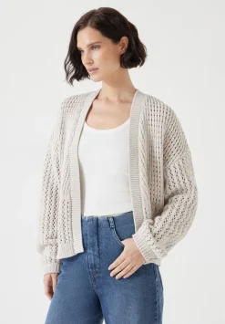 Open Stitch Edge to Edge Cardigan