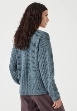 Open Stitch Edge to Edge Cardigan