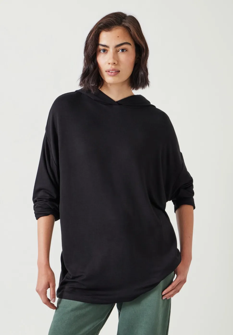 Orla Lightweight Oversized Longline Hoodie