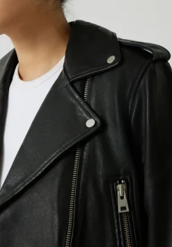 Oversized Leather Jacket