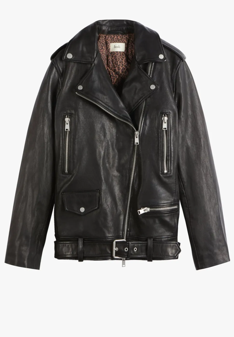 Oversized Leather Jacket
