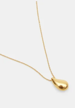 Parker Chunky Teardrop Pendant Necklace