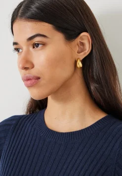 Parker Teardrop Hoop Earrings