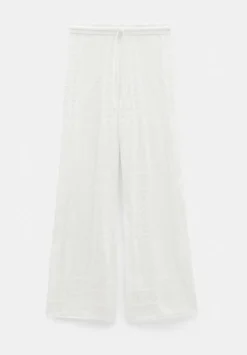 Patchwork Stitch Knitted Trouser