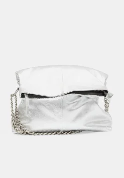 Perrie Chain Leather Crossbody Bag
