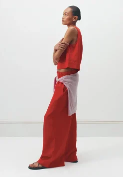 Petunia Linen Blend Trouser